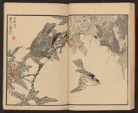 An illustration from Bairei hyakuchō gafu (1884)