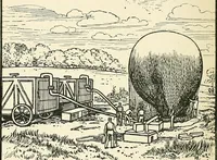 An illustration from Balloons, airships and flying machines; (1905)