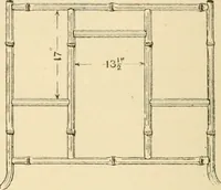 Picture 81 of 134 from Bamboo work; comprising the construction of furniture, household fitments, and other articles in bamboo (1901), leaf 103