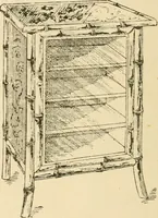 An illustration from Bamboo work; comprising the construction of furniture, household fitments, and other articles in bamboo (1901)
