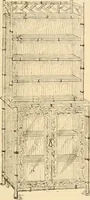 An illustration from Bamboo work; comprising the construction of furniture, household fitments, and other articles in bamboo (1901)