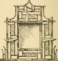 An illustration from Bamboo work; comprising the construction of furniture, household fitments, and other articles in bamboo (1901)
