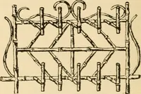 Picture 118 of 134 from Bamboo work; comprising the construction of furniture, household fitments, and other articles in bamboo (1901), leaf 143