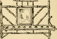 An illustration from Bamboo work; comprising the construction of furniture, household fitments, and other articles in bamboo (1901)
