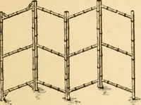 An illustration from Bamboo work; comprising the construction of furniture, household fitments, and other articles in bamboo (1901)