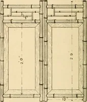 Picture 121 of 134 from Bamboo work; comprising the construction of furniture, household fitments, and other articles in bamboo (1901), leaf 145