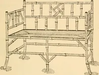 An illustration from Bamboo work; comprising the construction of furniture, household fitments, and other articles in bamboo (1901)