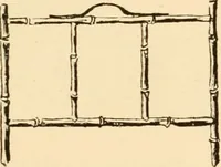 An illustration from Bamboo work; comprising the construction of furniture, household fitments, and other articles in bamboo (1901)