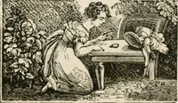 An illustration from Banbury chap books and nursery toy book literature [of the XVIII and early XIX centuries] (1890)