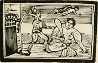 An illustration from Banbury chap books and nursery toy book literature [of the XVIII and early XIX centuries] (1890)