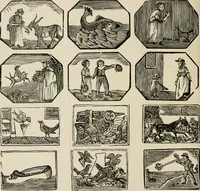 An illustration from Banbury chap books and nursery toy book literature [of the XVIII and early XIX centuries] (1890)