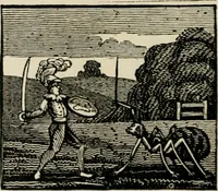 An illustration from Banbury chap books and nursery toy book literature [of the XVIII and early XIX centuries] (1890)