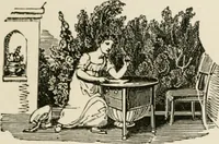 An illustration from Banbury chap books and nursery toy book literature [of the XVIII and early XIX centuries] (1890)