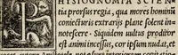 An illustration from Barptolomaei Coclitis bononiensis, naturalis philosophiae ac medicinae doctoris, Physiognomiae & chiromantiae compendium (1533)