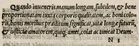 An illustration from Barptolomaei Coclitis bononiensis, naturalis philosophiae ac medicinae doctoris, Physiognomiae & chiromantiae compendium (1533)