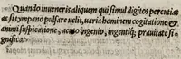 An illustration from Barptolomaei Coclitis bononiensis, naturalis philosophiae ac medicinae doctoris, Physiognomiae & chiromantiae compendium (1533)