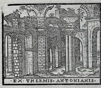 An illustration from Bartholomaei Marliani Vrbis Romae topographia (1588)
