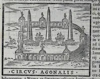 An illustration from Bartholomaei Marliani Vrbis Romae topographia (1588)