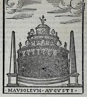 An illustration from Bartholomaei Marliani Vrbis Romae topographia (1588)