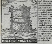 An illustration from Bartholomaei Marliani Vrbis Romae topographia (1588)