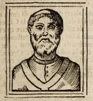 Picture 3 of 136 from Bartolomeo Platina delle vite de' pontefici: : dal Salvator nostro fino a Paolo II. accresciute con quelle de' Papi moderni da Sisto quarto fino ad Alessandro VII. regnante. (1666), leaf 105
