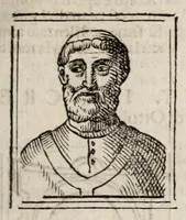 Picture 42 of 136 from Bartolomeo Platina delle vite de' pontefici: : dal Salvator nostro fino a Paolo II. accresciute con quelle de' Papi moderni da Sisto quarto fino ad Alessandro VII. regnante. (1666), leaf 211