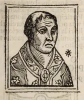 Picture 63 of 136 from Bartolomeo Platina delle vite de' pontefici: : dal Salvator nostro fino a Paolo II. accresciute con quelle de' Papi moderni da Sisto quarto fino ad Alessandro VII. regnante. (1666), leaf 281