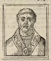 Picture 81 of 136 from Bartolomeo Platina delle vite de' pontefici: : dal Salvator nostro fino a Paolo II. accresciute con quelle de' Papi moderni da Sisto quarto fino ad Alessandro VII. regnante. (1666), leaf 312