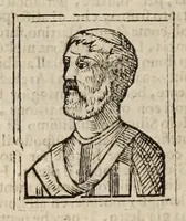 Picture 83 of 136 from Bartolomeo Platina delle vite de' pontefici: : dal Salvator nostro fino a Paolo II. accresciute con quelle de' Papi moderni da Sisto quarto fino ad Alessandro VII. regnante. (1666), leaf 316