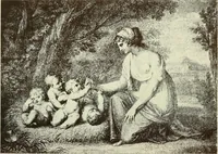 Picture 16 of 17 from Bartolozzi and his pupils in England : with an abridged list of his more important prints in line and stipple (1903), leaf 117