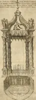 An illustration from Basilicae veteris vaticanae descriptio (1646)