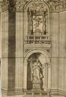 An illustration from Basilicae veteris vaticanae descriptio (1646)