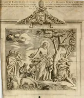 An illustration from Basilicae veteris vaticanae descriptio (1646)