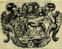Picture 6 of 11 from Basilica sapientiae septem columnis insistens Reverendissimis, Adm: Reverendis, Religiosis, Praenobilibus, Nobilibus, ac Eruditis DD. AA. LL. & Philosophiae Baccalaureis, cum e literario Philosophici certamnins stadio victores in antiquissimae ac celeberrimae Universitatis Viennensis Theatro Academico primam daphnem largiente R. P. Ioanne Pfleger.. (1651), leaf 20