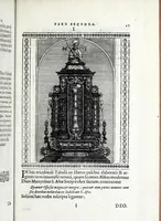Picture 7 of 17 from Basilica SS. Vdalrici et Afrae Augustae Vindelicorum : historice descripta atque aeneis figuris illustrata : cum breui chronico eiusdem ab anno C. 46 vsque ad nostra tempora (1627), leaf 103