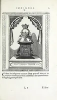 Picture 8 of 17 from Basilica SS. Vdalrici et Afrae Augustae Vindelicorum : historice descripta atque aeneis figuris illustrata : cum breui chronico eiusdem ab anno C. 46 vsque ad nostra tempora (1627), leaf 121