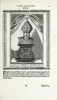 Picture 9 of 17 from Basilica SS. Vdalrici et Afrae Augustae Vindelicorum : historice descripta atque aeneis figuris illustrata : cum breui chronico eiusdem ab anno C. 46 vsque ad nostra tempora (1627), leaf 135