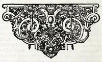 An illustration from Basilica SS. Vdalrici et Afrae Augustae Vindelicorum : historice descripta atque aeneis figuris illustrata : cum breui chronico eiusdem ab anno C. 46 vsque ad nostra tempora (1627)