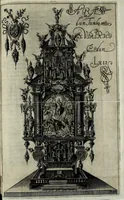 Picture 5 of 17 from Basilica SS. Vdalrici et Afrae Augustae Vindelicorum : historice descripta atque aeneis figuris illustrata : cum breui chronico eiusdem ab anno C. 46 vsque ad nostra tempora (1627), leaf 71