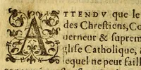 An illustration from Basilicon philactirion, : par lequel il se prouue apertement qu'il est necessaire, vtile & honorable à l'Eglise Catholique, qu'il y aye des religieux, & iceux de diuers ordres ... (1585)
