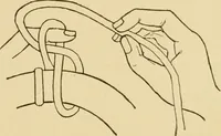 An illustration from Basketry and weaving in the school (1904)