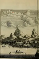 An illustration from Legatio Batavica ad magnum Tartariae chamum Sungteium, modernum Sinae imperatorem : historiarum narratione, quae legatis in provinciis Quantung, Kiangsi, Nanking, Xantung, Peking, & aula imperatoriâ ab anno 1655 ad annum 1657 obtigerunt, ut & ardua Sinensium in bello Tartarico fortunâ, provinciarum accurata geographia, urbium delineatione, nec non artis & naturae miraculis ex animalium, vegetabilium, mineralium genere per centum & quinquaginta aeneas figuras passim illustrata & conscripta vernacule (1668)