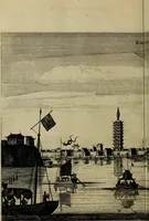 An illustration from Legatio Batavica ad magnum Tartariae chamum Sungteium, modernum Sinae imperatorem : historiarum narratione, quae legatis in provinciis Quantung, Kiangsi, Nanking, Xantung, Peking, & aula imperatoriâ ab anno 1655 ad annum 1657 obtigerunt, ut & ardua Sinensium in bello Tartarico fortunâ, provinciarum accurata geographia, urbium delineatione, nec non artis & naturae miraculis ex animalium, vegetabilium, mineralium genere per centum & quinquaginta aeneas figuras passim illustrata & conscripta vernacule (1668)