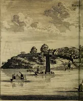 An illustration from Legatio Batavica ad magnum Tartariae chamum Sungteium, modernum Sinae imperatorem : historiarum narratione, quae legatis in provinciis Quantung, Kiangsi, Nanking, Xantung, Peking, & aula imperatoriâ ab anno 1655 ad annum 1657 obtigerunt, ut & ardua Sinensium in bello Tartarico fortunâ, provinciarum accurata geographia, urbium delineatione, nec non artis & naturae miraculis ex animalium, vegetabilium, mineralium genere per centum & quinquaginta aeneas figuras passim illustrata & conscripta vernacule (1668)