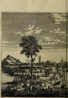 An illustration from Legatio Batavica ad magnum Tartariae chamum Sungteium, modernum Sinae imperatorem : historiarum narratione, quae legatis in provinciis Quantung, Kiangsi, Nanking, Xantung, Peking, & aula imperatoriâ ab anno 1655 ad annum 1657 obtigerunt, ut & ardua Sinensium in bello Tartarico fortunâ, provinciarum accurata geographia, urbium delineatione, nec non artis & naturae miraculis ex animalium, vegetabilium, mineralium genere per centum & quinquaginta aeneas figuras passim illustrata & conscripta vernacule (1668)