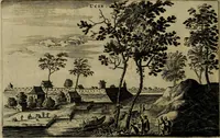 Picture 115 of 196 from Legatio Batavica ad magnum Tartariae chamum Sungteium, modernum Sinae imperatorem : historiarum narratione, quae legatis in provinciis Quantung, Kiangsi, Nanking, Xantung, Peking, & aula imperatoriâ ab anno 1655 ad annum 1657 obtigerunt, ut & ardua Sinensium in bello Tartarico fortunâ, provinciarum accurata geographia, urbium delineatione, nec non artis & naturae miraculis ex animalium, vegetabilium, mineralium genere per centum & quinquaginta aeneas figuras passim illustrata & conscripta vernacule (1668), leaf 259