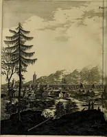 An illustration from Legatio Batavica ad magnum Tartariae chamum Sungteium, modernum Sinae imperatorem : historiarum narratione, quae legatis in provinciis Quantung, Kiangsi, Nanking, Xantung, Peking, & aula imperatoriâ ab anno 1655 ad annum 1657 obtigerunt, ut & ardua Sinensium in bello Tartarico fortunâ, provinciarum accurata geographia, urbium delineatione, nec non artis & naturae miraculis ex animalium, vegetabilium, mineralium genere per centum & quinquaginta aeneas figuras passim illustrata & conscripta vernacule (1668)