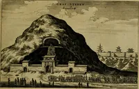 Picture 164 of 196 from Legatio Batavica ad magnum Tartariae chamum Sungteium, modernum Sinae imperatorem : historiarum narratione, quae legatis in provinciis Quantung, Kiangsi, Nanking, Xantung, Peking, & aula imperatoriâ ab anno 1655 ad annum 1657 obtigerunt, ut & ardua Sinensium in bello Tartarico fortunâ, provinciarum accurata geographia, urbium delineatione, nec non artis & naturae miraculis ex animalium, vegetabilium, mineralium genere per centum & quinquaginta aeneas figuras passim illustrata & conscripta vernacule (1668), leaf 396