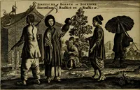 Picture 168 of 196 from Legatio Batavica ad magnum Tartariae chamum Sungteium, modernum Sinae imperatorem : historiarum narratione, quae legatis in provinciis Quantung, Kiangsi, Nanking, Xantung, Peking, & aula imperatoriâ ab anno 1655 ad annum 1657 obtigerunt, ut & ardua Sinensium in bello Tartarico fortunâ, provinciarum accurata geographia, urbium delineatione, nec non artis & naturae miraculis ex animalium, vegetabilium, mineralium genere per centum & quinquaginta aeneas figuras passim illustrata & conscripta vernacule (1668), leaf 401