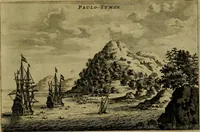 An illustration from Legatio Batavica ad magnum Tartariae chamum Sungteium, modernum Sinae imperatorem : historiarum narratione, quae legatis in provinciis Quantung, Kiangsi, Nanking, Xantung, Peking, & aula imperatoriâ ab anno 1655 ad annum 1657 obtigerunt, ut & ardua Sinensium in bello Tartarico fortunâ, provinciarum accurata geographia, urbium delineatione, nec non artis & naturae miraculis ex animalium, vegetabilium, mineralium genere per centum & quinquaginta aeneas figuras passim illustrata & conscripta vernacule (1668)